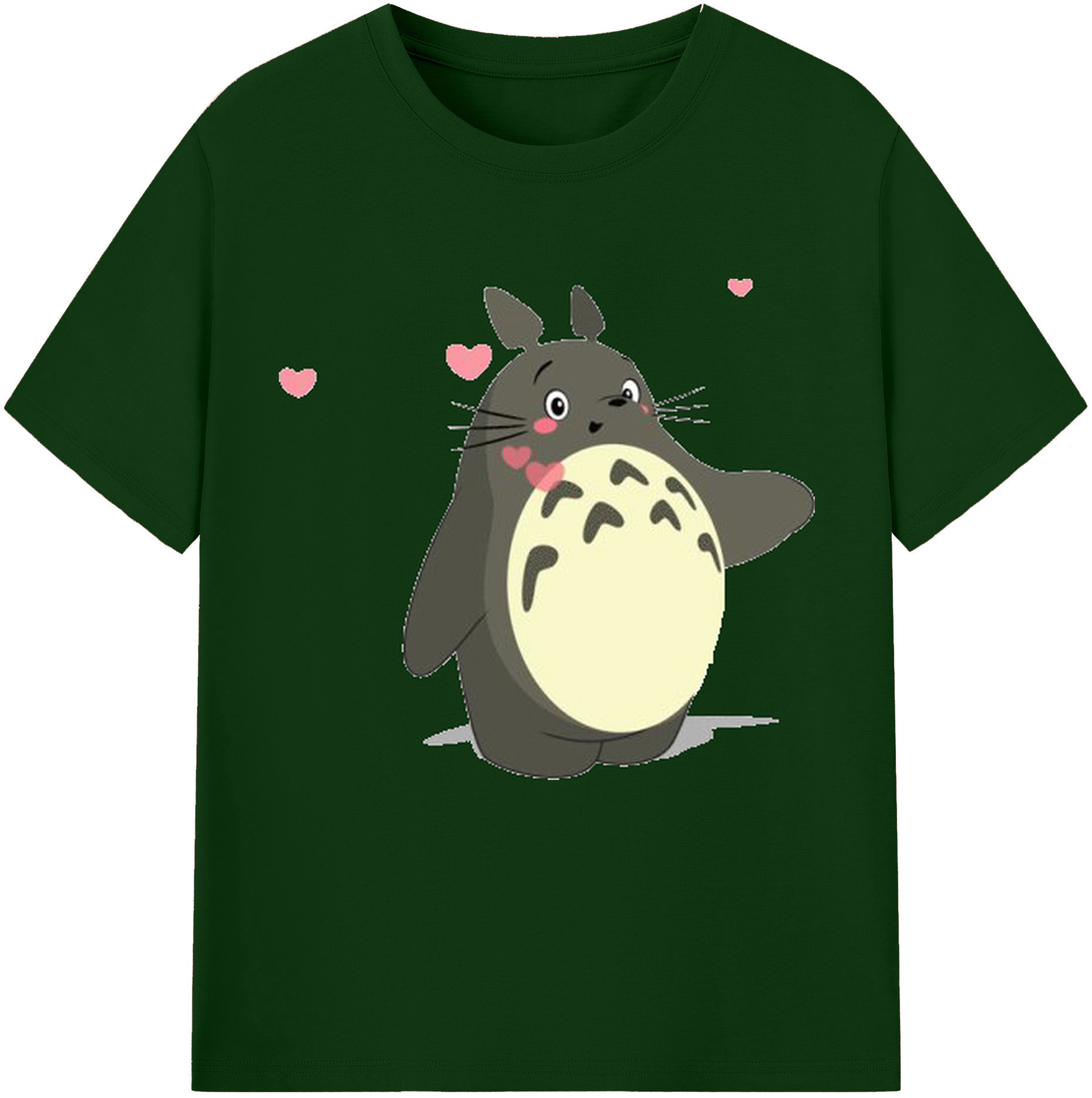 （画像用） となりのトトロ 草壁メイ 草壁サツキ My Neighbor Totoro Satsuki Kusakabe Mei Kusakabe 綿100％半袖Tシャツ（フロントプリント）